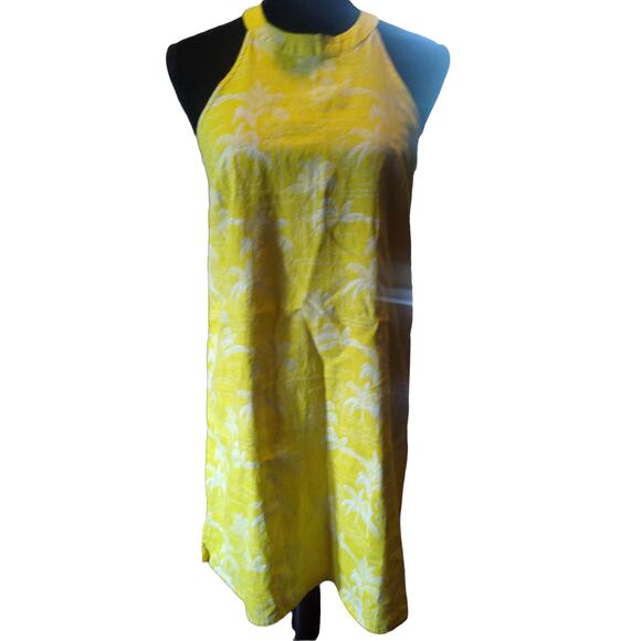 C&C California Yellow Halter Dress US Size XS - Picture 1 of 5